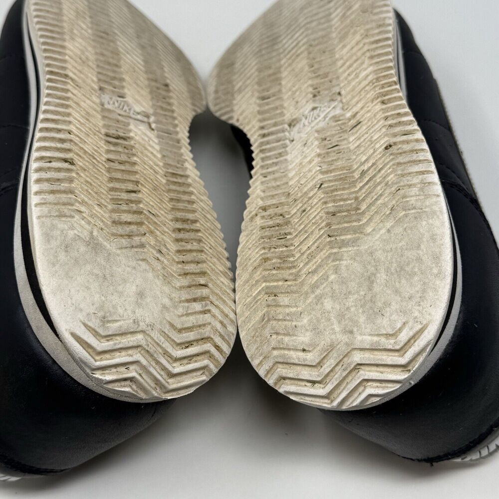 Nike Cortez 72 Basic Leather OG Shoes Mens 13 Black Retro Sneakers 316418-012 - Picture 15 of 16